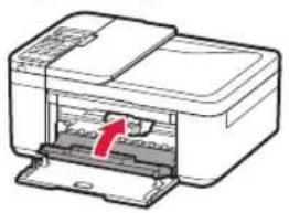 CANON Pixma TR4550 - Schlieben Sie die Abdeckung der Papierausgabe. - 1