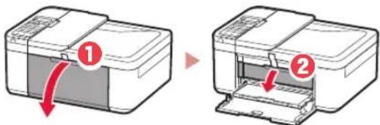CANON Pixma TR4550 - Verpakkingsmaterial verwijderen - 2