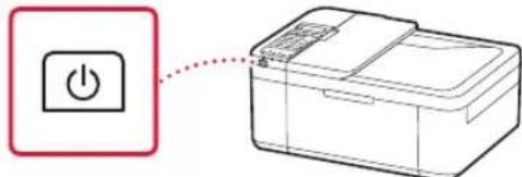 CANON Pixma TR4550 - Taend printeren - 2