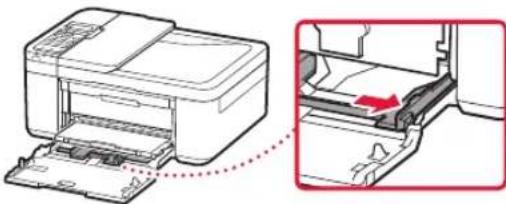 CANON Pixma TR4550 - Far scorrere le guide della carta. - 1