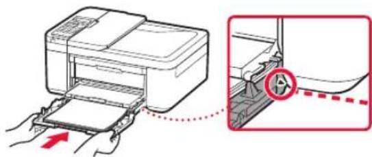 CANON Pixma TR4550 - Tryck in kassetten. - 1