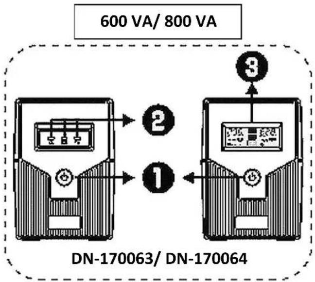 Digitus DN170074 - Voyants LED - 1