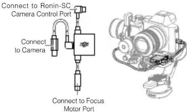 DJI RoninSC Focus Motor - Installation - 7
