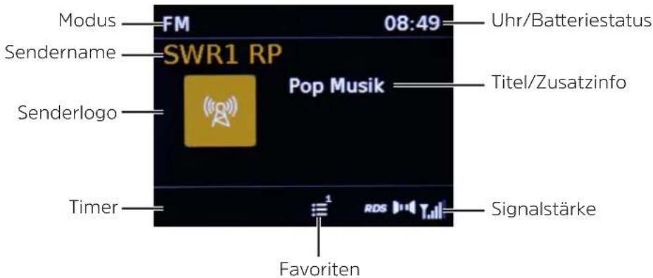 TECHNISAT DigitRadio 216 - Display-Anzeige - 1