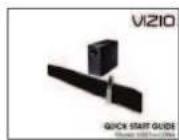 VIZIO S3821wCNA - PACKAGE CONTENTS - 5