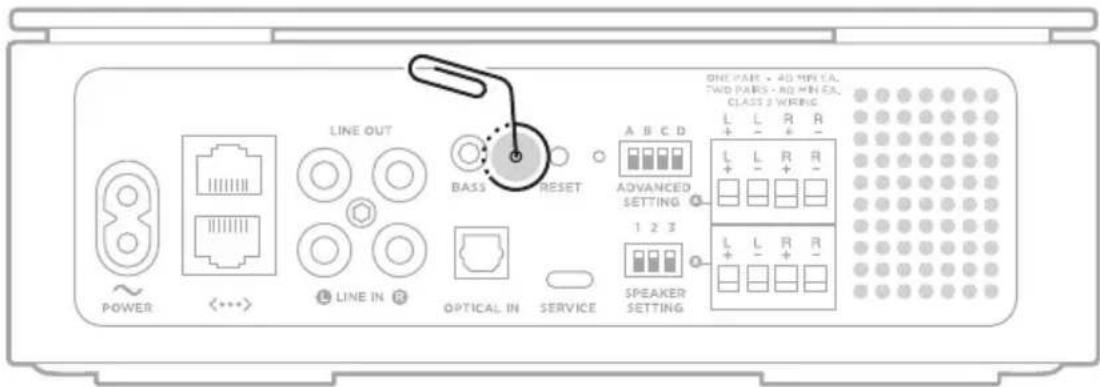 BOSE Music Amplifier - TILBAKESTILLE FORSTERKEREN - 2