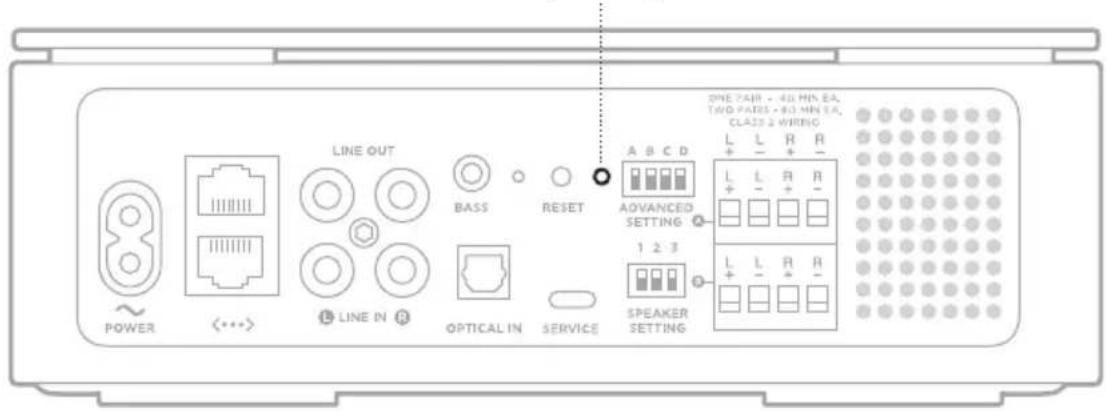 BOSE Music Amplifier - STATUS DO BLUETOOTH E DE ERRO - 2