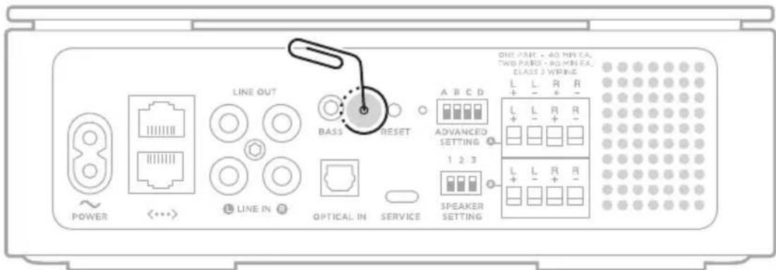 BOSE Music Amplifier - WERKSEINSTELLUNG DES VERSTÄRKERS WIEDERHERSTELLEN - 1