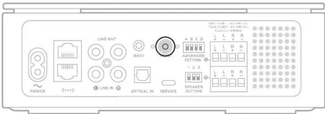 BOSE Music Amplifier - RESTABLECER EL AMPLIFICADOR - 1