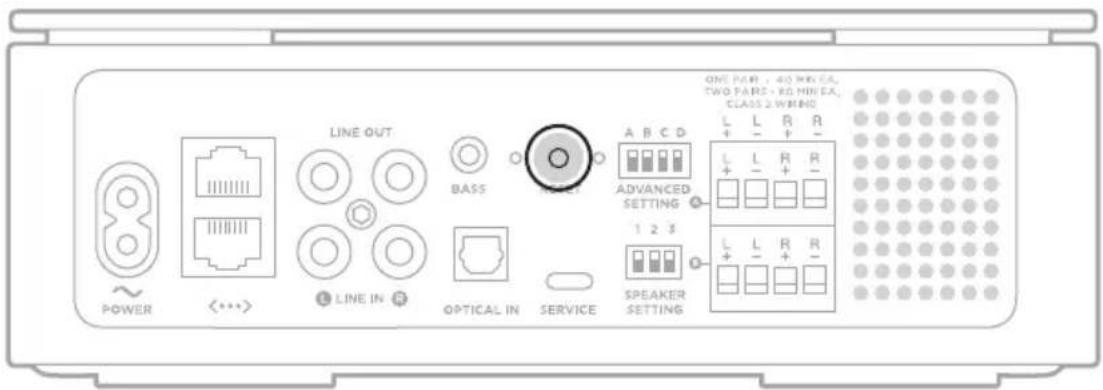 BOSE Music Amplifier - VAHVISTIMEN PALAUTTAMINEN ALKUTILAAN - 1