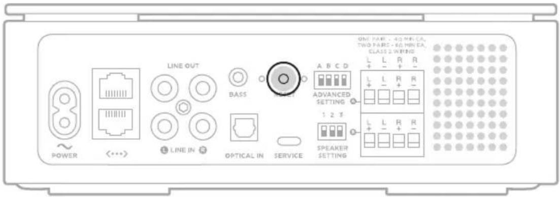 BOSE Music Amplifier - VERSTÄRKER ZURÜCKSETZEN - 1