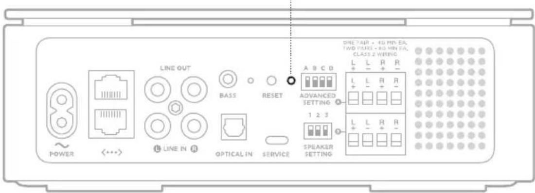 BOSE Music Amplifier - État de la connexion bluetooth et état d'erreur - 2