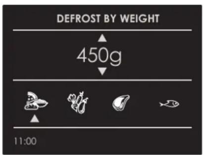 Fulgor Milano FPCMO 300 TEM - Weight Thawing Function - 1