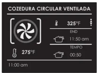 Fulgor Milano FPCMO 300 TEM - Para definir um modo temporizzato - 1