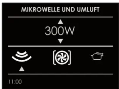 Fulgor Milano FPCMO 300 TEM - Funktion Mirkrowelle ^+ Heizelement - 3