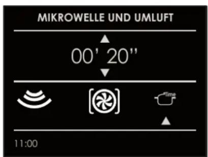 Fulgor Milano FPCMO 300 TEM - Funktion Mirkrowelle ^+ Heizelement - 1