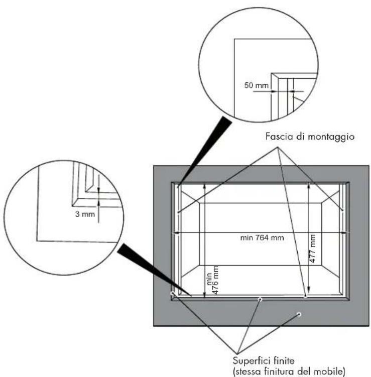 Fulgor Milano FPCMO 300 TEM - INSTALLAZIONE A FILO - 1