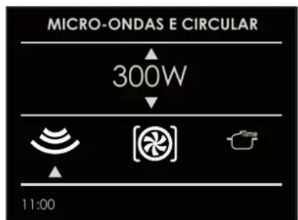 Fulgor Milano FPCMO 300 TEM - Funcao microondas ^+ anel - 3