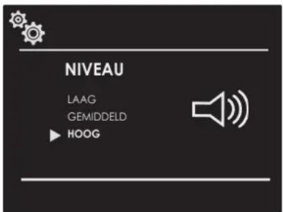 NIVEAU LAAG GEMIDDELD ► HOOG