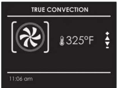 TRUE CONVECTION 325°F 11:06 am