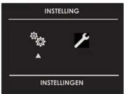 INSTELLING INSTELLINGEN