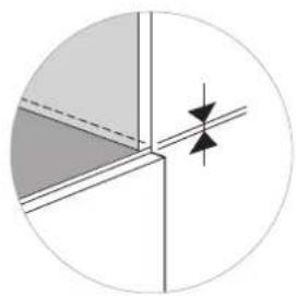 Fulgor Milano FCLGMO 4508 TEM - UITSNIJDING EN AFMETINGEN 75cm - 3