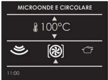 MICROONDE E CIRCOLARE 100°C 11:00
