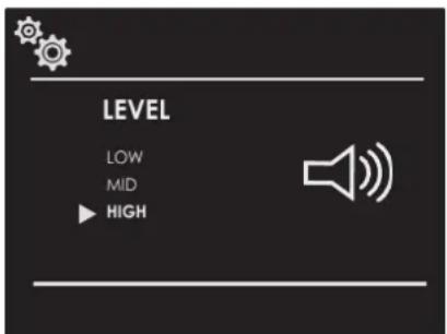 LEVEL LOW MID ▶ HIGH