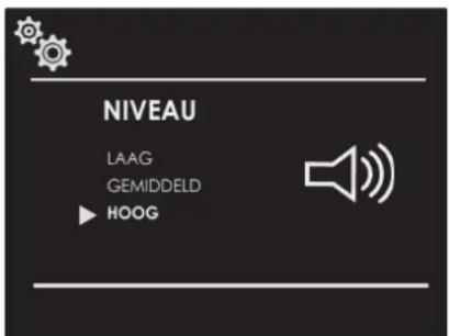 NIVEAU LAAG GEMIDDELD ► HOOG