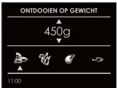ONTDOOIEN OP GEWICHT 450g 11:00