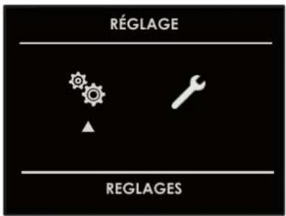 RÉGLAGE REGLAGES