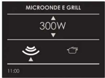 MICROONDE E GRILL 300W 11:00