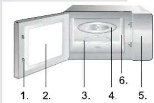 GORENJE BM235G1SYB - KNAP TIL ÅBNING AF LÅGE - 1