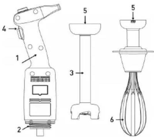 Hendi 221884 - Montage: Modell 222140: - 1
