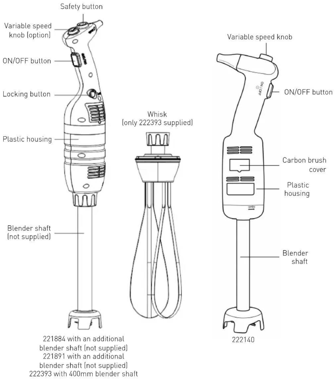 Hendi 221884 - Intended use - 2