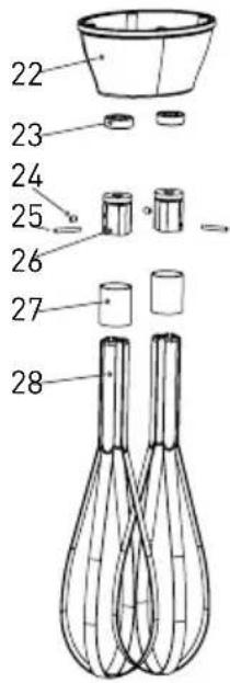 Hendi 221891 - Model 221884, 221891, 222393 - 9