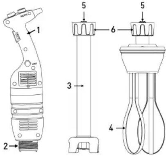 Hendi 221891 - Montaz: Modèle 221884, 221891, 222393: - 1