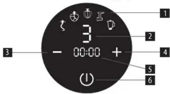 3 - 00:00 + 1 2 4 5 6