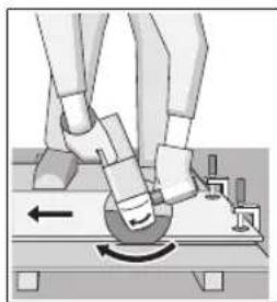BOSCH GWS 2000 J Professional - Rezanie kovu - 1
