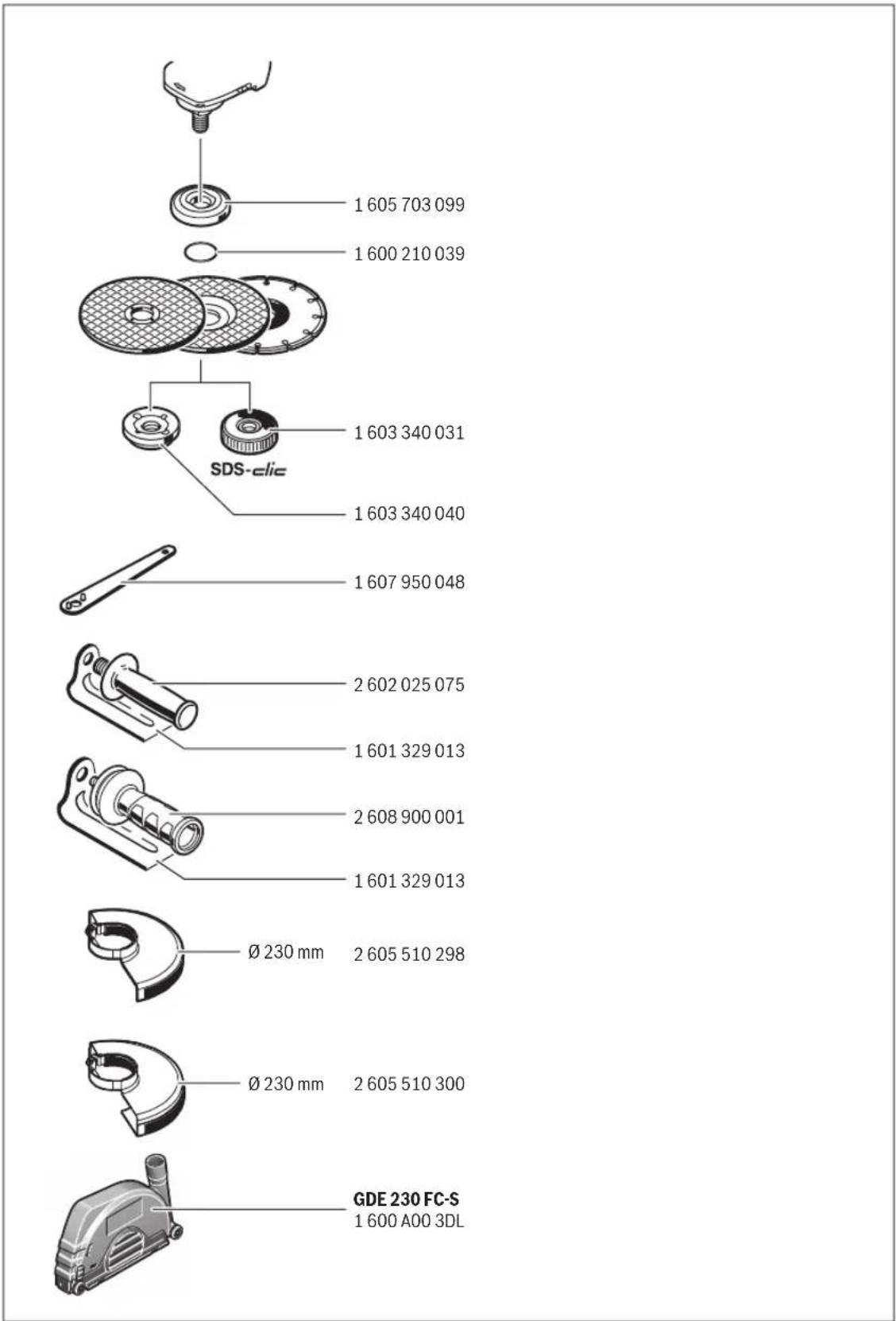 BOSCH GWS 2000 J Professional - Tik ES šalims: - 1