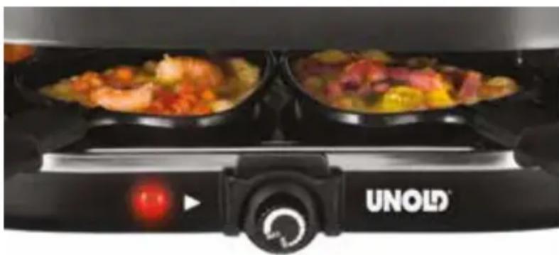 UNOLD Gourmet 48795 - RACLETTE - 1
