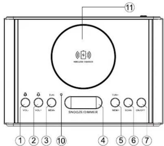 DENVER CRQ100 - ROZMIESZCZENIE ELEMENTów - 1
