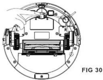 V-TAC VT5555 - Maintenance - Charging dock pins, Down view sensor, Drive & universal wheel - 3