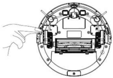 V-TAC VT5555 - Maintenance - Charging dock pins, Down view sensor, Drive & universal wheel - 2