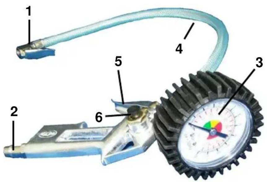 Westfalia 974253 - Reifenbefüller mit Manometer - 1