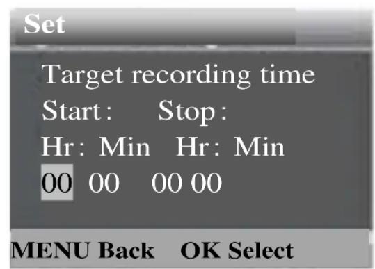 TECHNAXX Mini Nature Wild Cam TX117 - Target Recording Time - 1