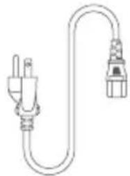 Line drawing of a U-shaped electrical plug with two terminal connectors (no text or symbols)