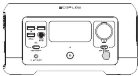 ECOFLOW River Mini - Puerto de calidad de 12 V de CC - 1