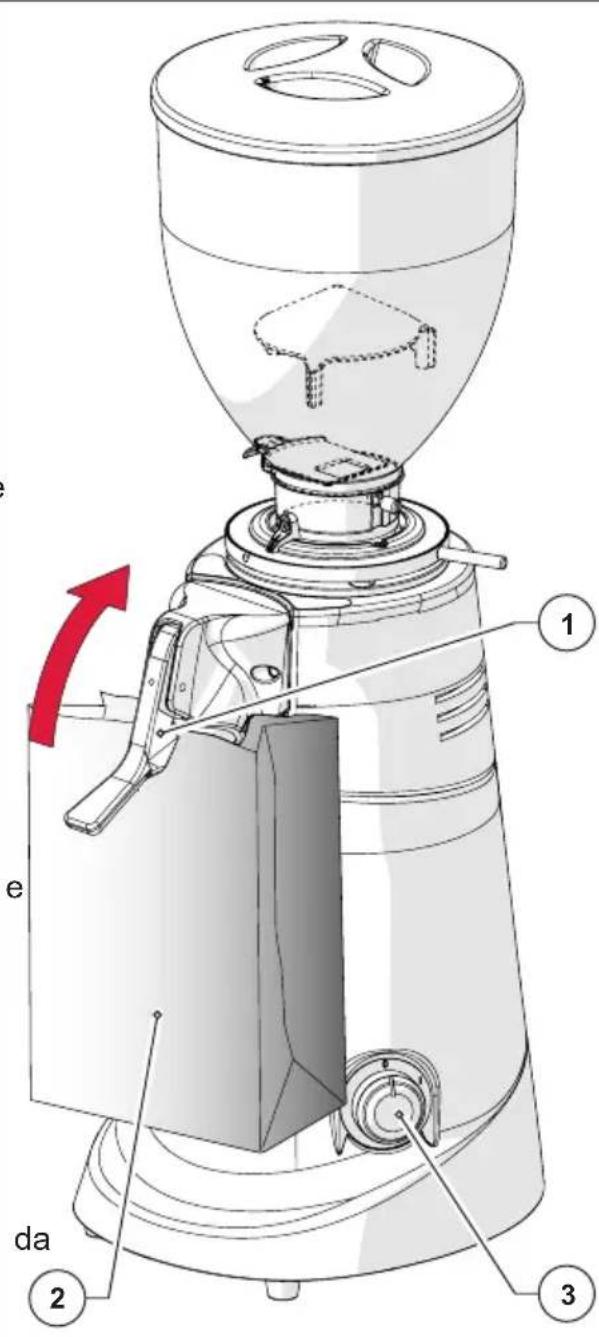 Fiorenzato F4 A - Raccolta caffe macinato (solo su macinacaffe) - 1