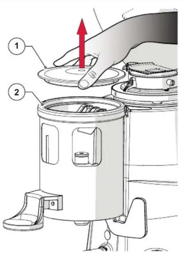 Fiorenzato F4 A - Dosiereinstellung (nur bei Kaffemühlen mit Dosierer) - 1